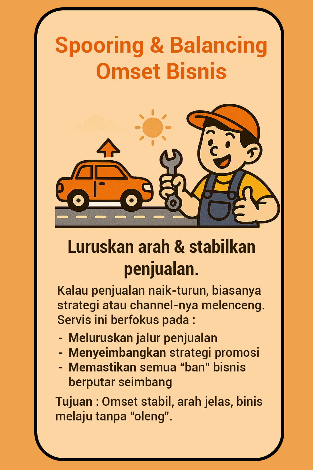 Spooring Balancing Bisnis PNG